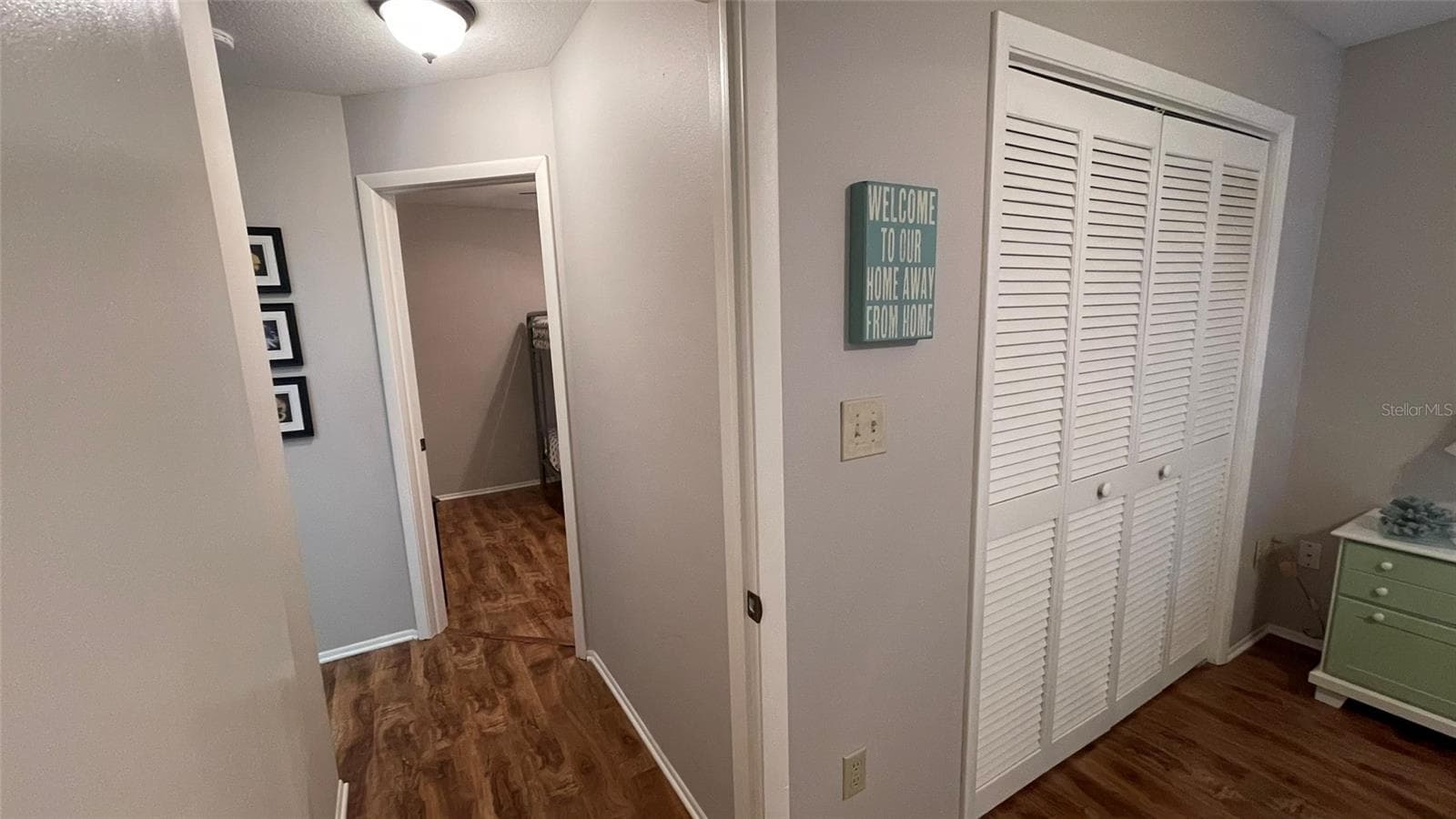 Hallway from 3rd bedroom - 1009 LABELLE TER NW, PORT CHARLOTTE