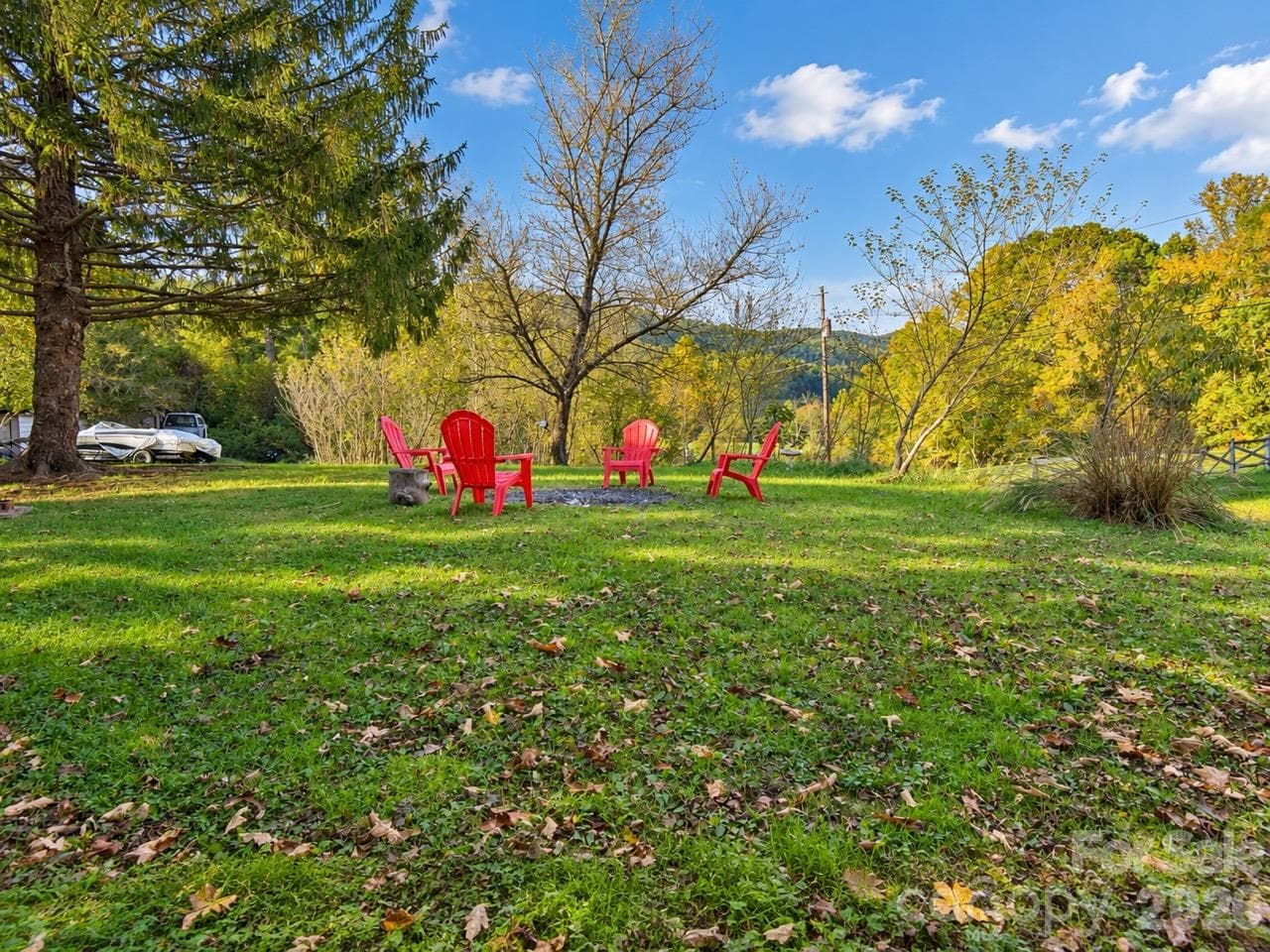 Side Lawn - 62 Hughey Drive, Mills River