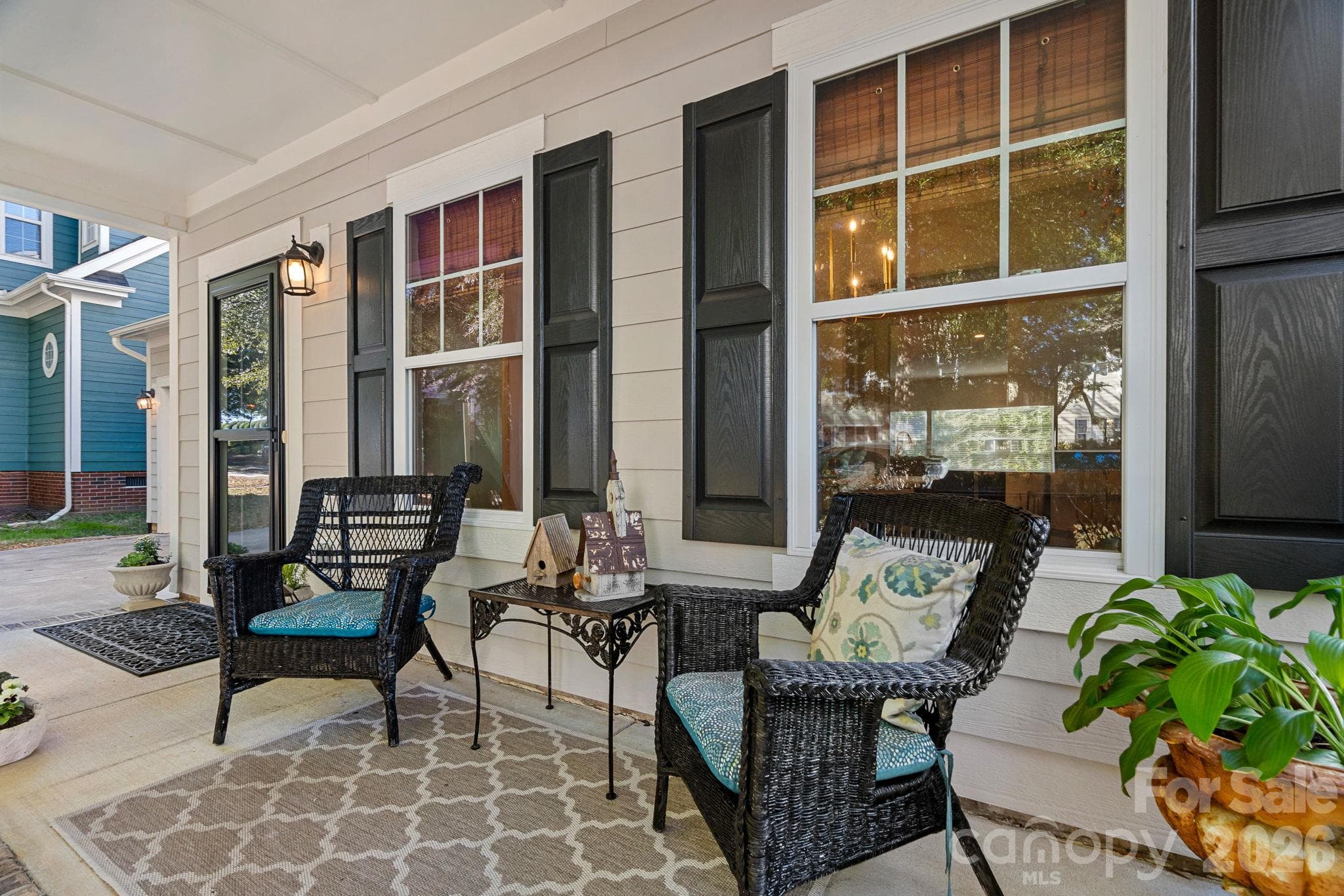 Welcoming covered front Porch - 13326 Pierre Reverdy Drive, Davidson