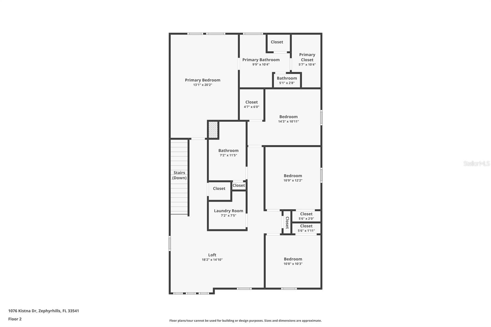 Floorplan - 1076 KISTNA DR, ZEPHYRHILLS