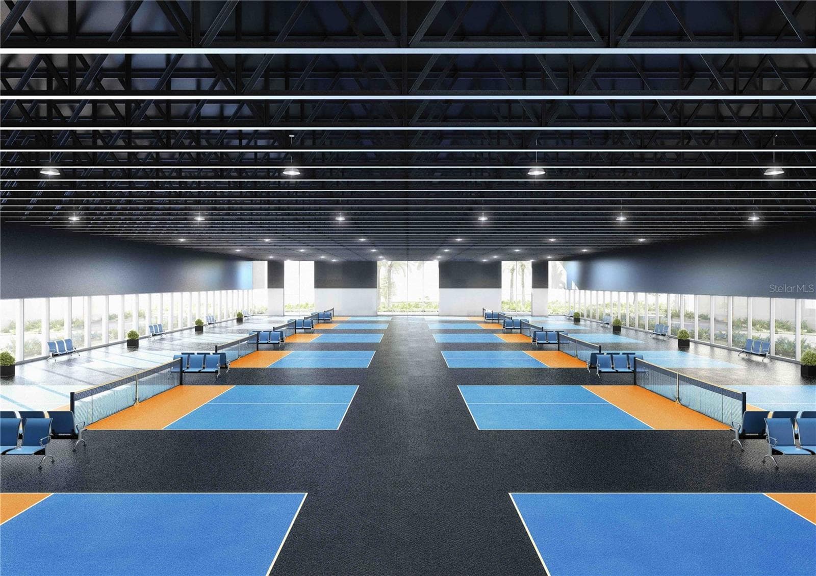 INDOOR PLAY Air-Conditioned PLAY: 5 Pickleball, 1 Tennis Hard Court and 1 Padel Court!!! Pro Shop, Locker Rooms with Cold Plunge & Sauna, Racquet Simulator, Golf Simulator + Mahhong to Foreign Travel groups...... - 2170 ROBINHOOD ST #A1-302, SARASOTA