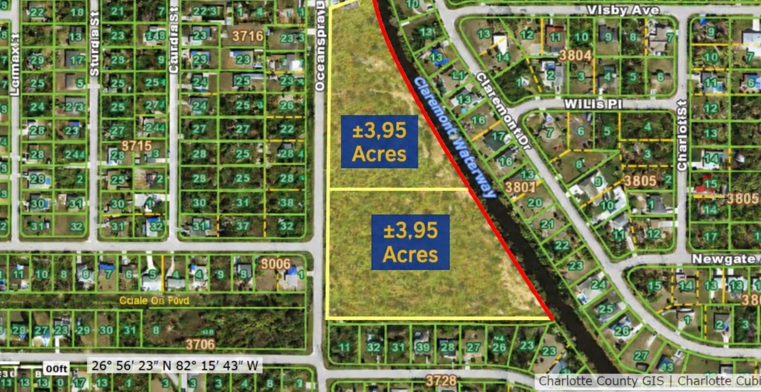 Potentially Subdivided into 2 lots (275k each) - 11685 OCEANSPRAY BLVD, ENGLEWOOD