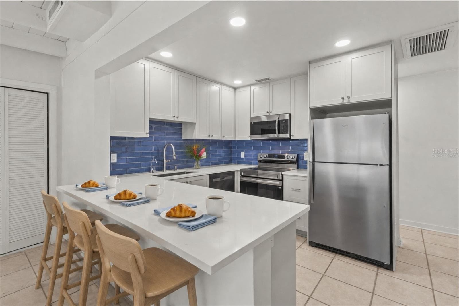 Kitchen - Virtually Staged - 5819 27TH AVE S, GULFPORT