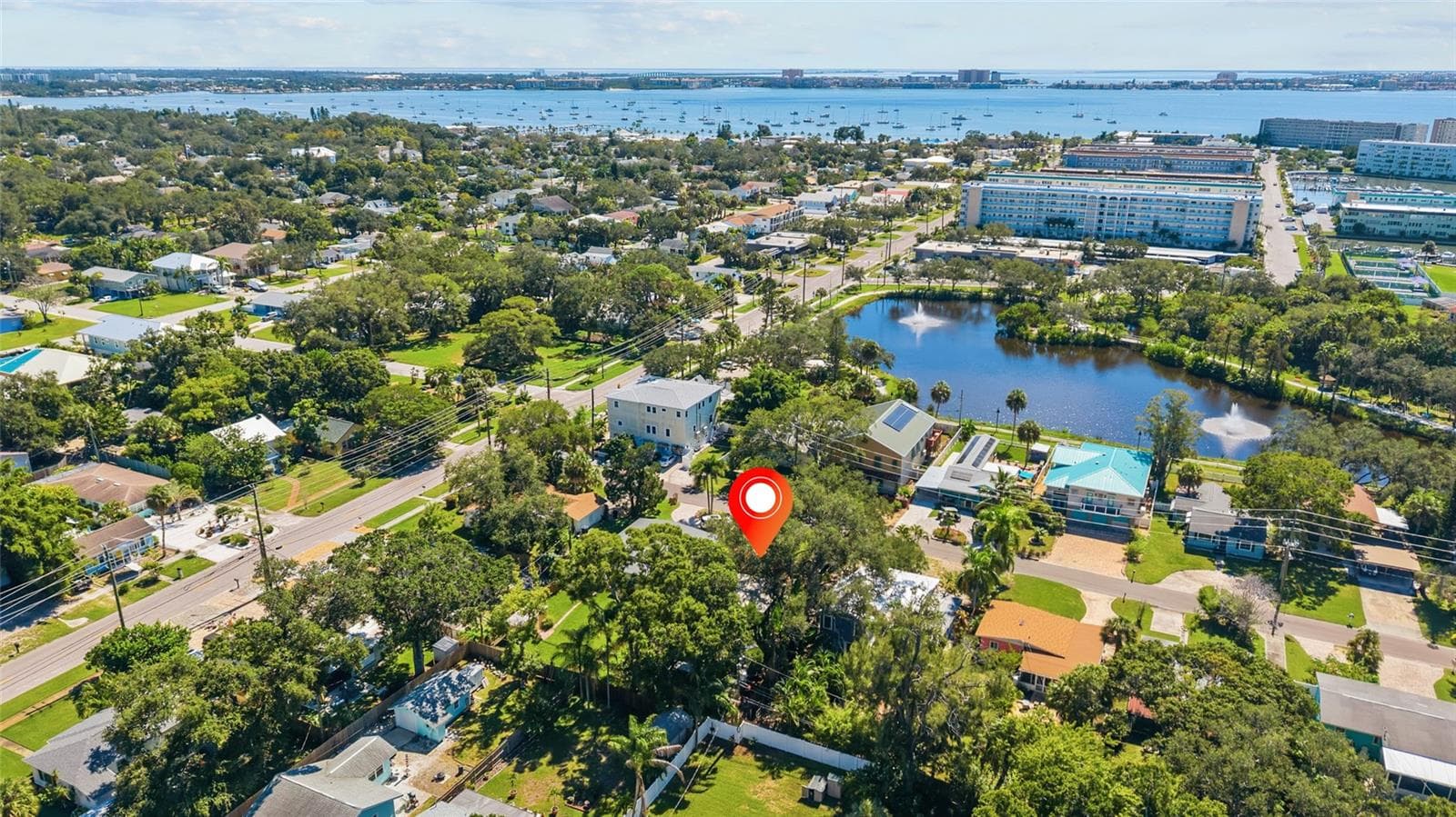 Aerial Looking Southeast - 5819 27TH AVE S, GULFPORT