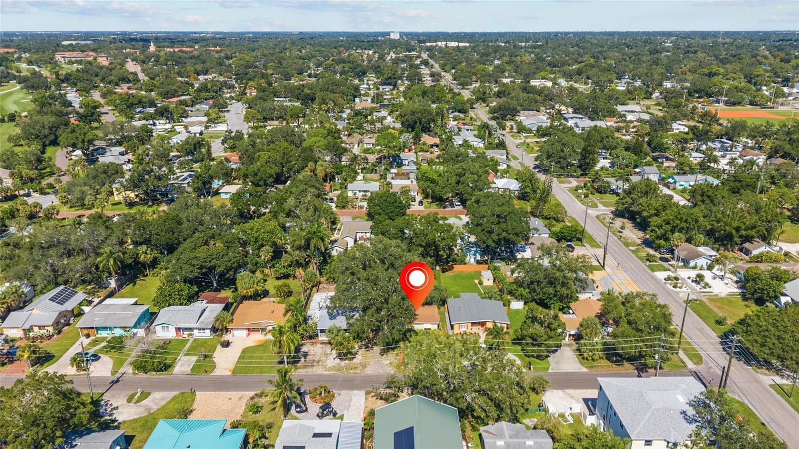 Aerial Looking North - 5819 27TH AVE S, GULFPORT