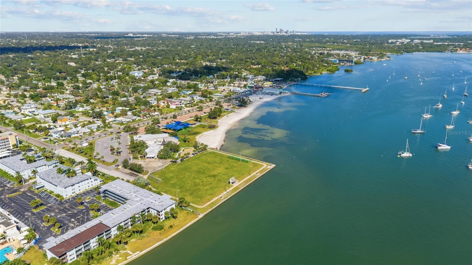 Aerial Gulfport Bay view - 5819 27TH AVE S, GULFPORT