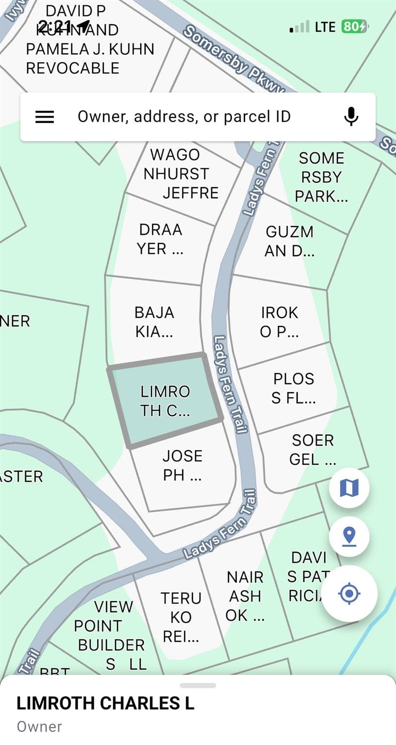 Lot at 0000 Ladys Fern Trail, Hendersonville, photo 3 of 10