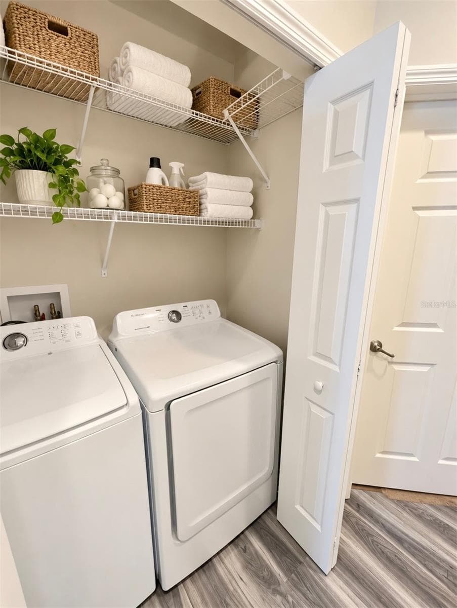 Laundry virtually decorated - 1832 CORIANDER DR #1832, POINCIANA