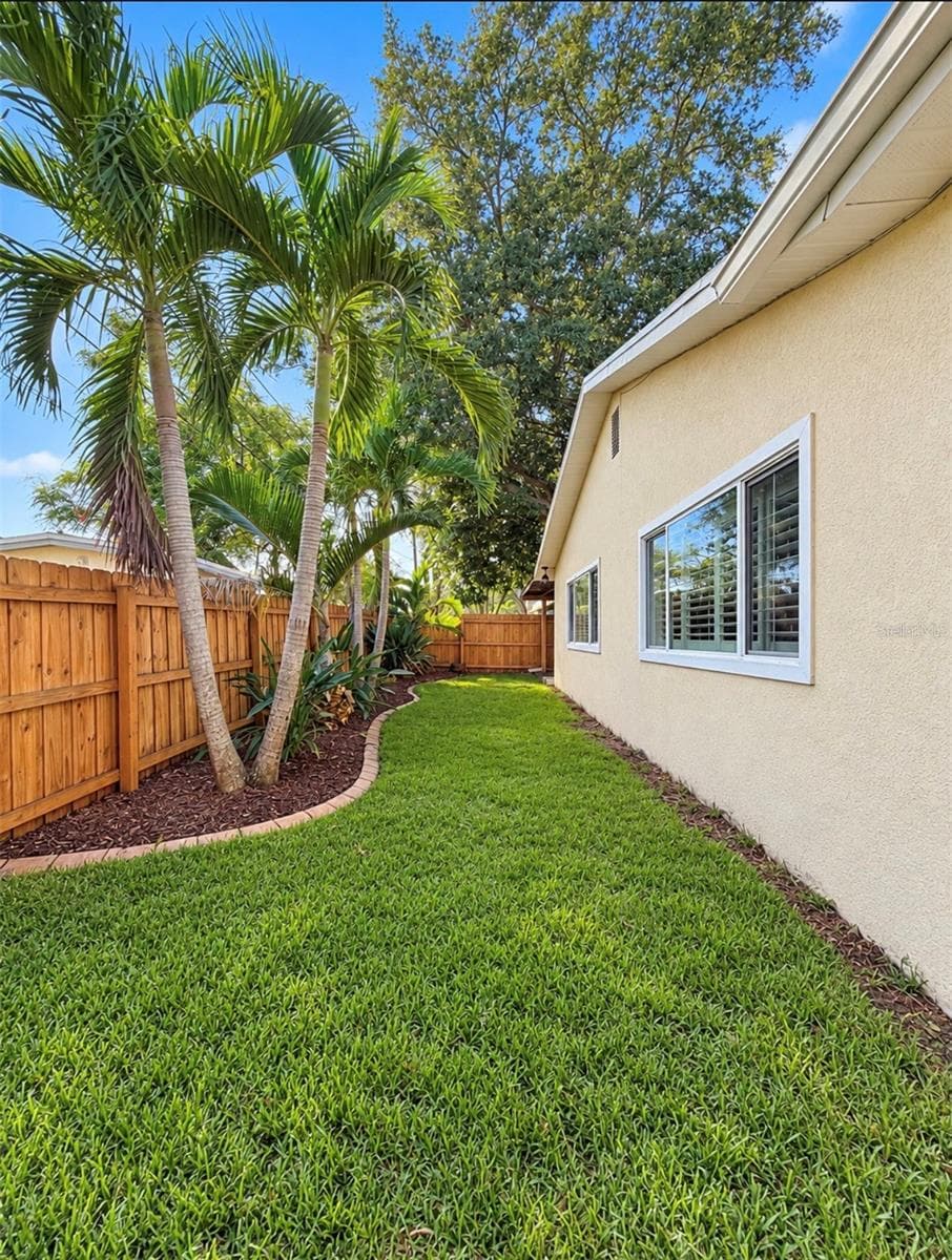 back of home - 1231 ROSEWOOD ST, LARGO