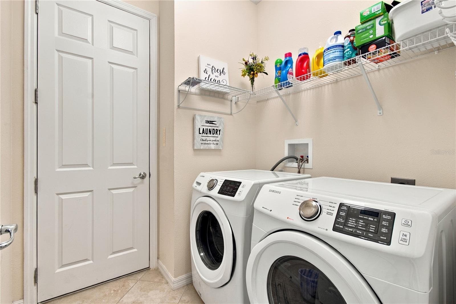LAUNDRY ROOM - 814 SHADY CANYON WAY, POINCIANA