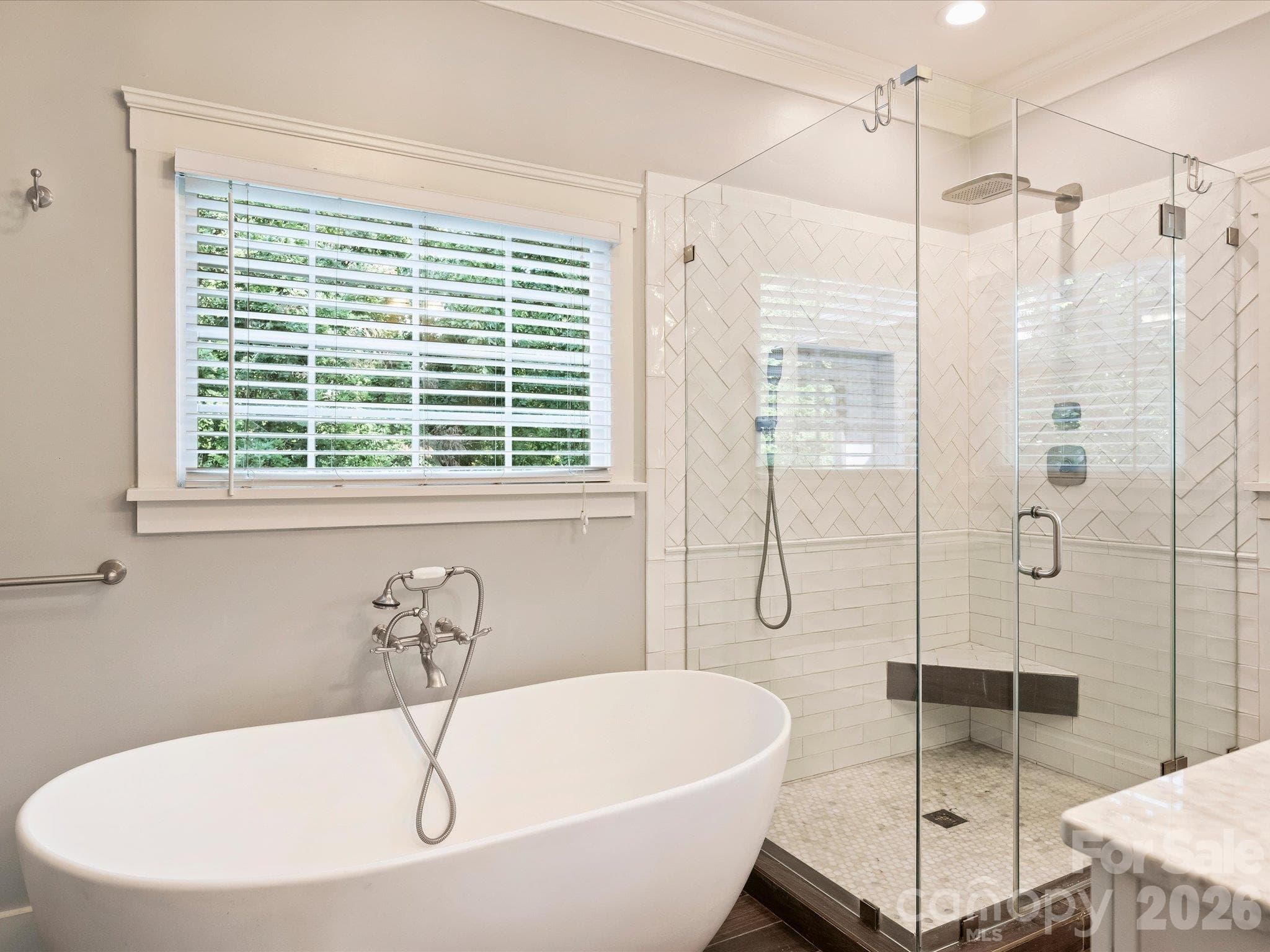 Primary Bath - 5919 Creola Road, Charlotte