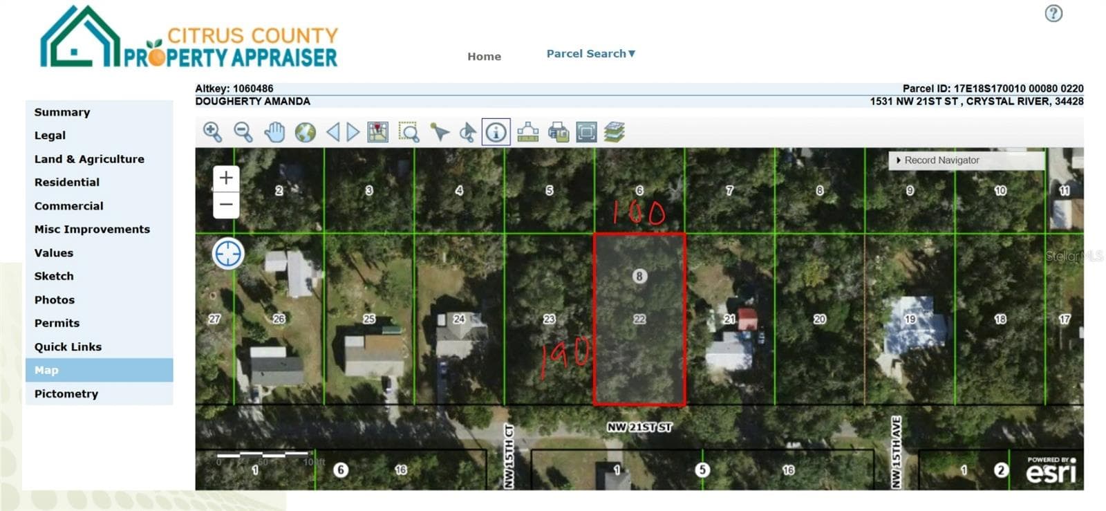 Land at 1531 NW 21ST ST, CRYSTAL RIVER, photo 3 of 22