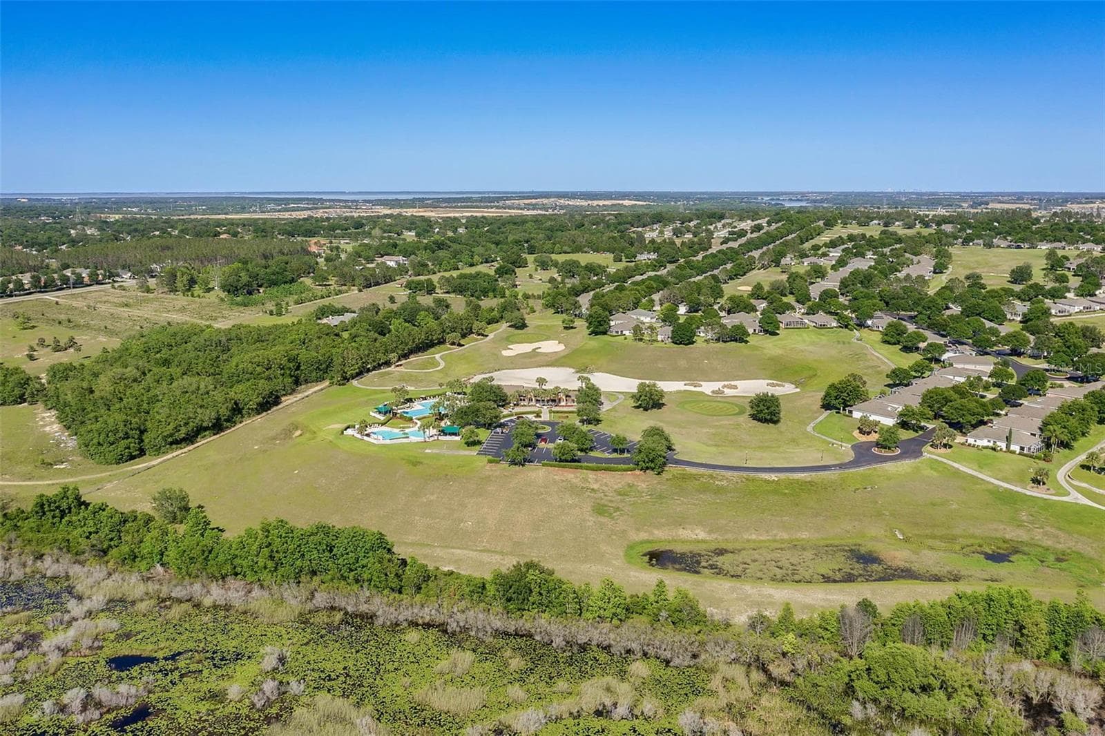 Aerial Golf Course - 4242 NEWLAND ST, CLERMONT
