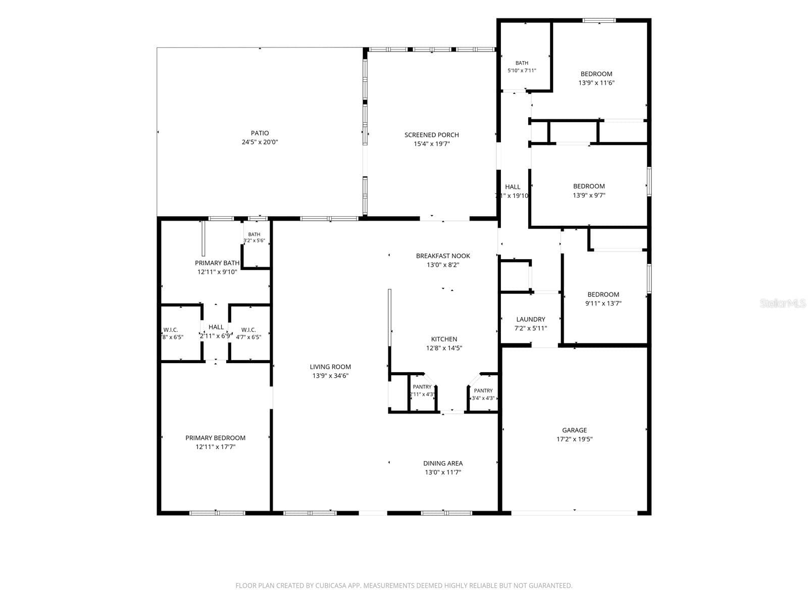 Floor Plan - 8364 N POCONO DR, CITRUS SPRINGS