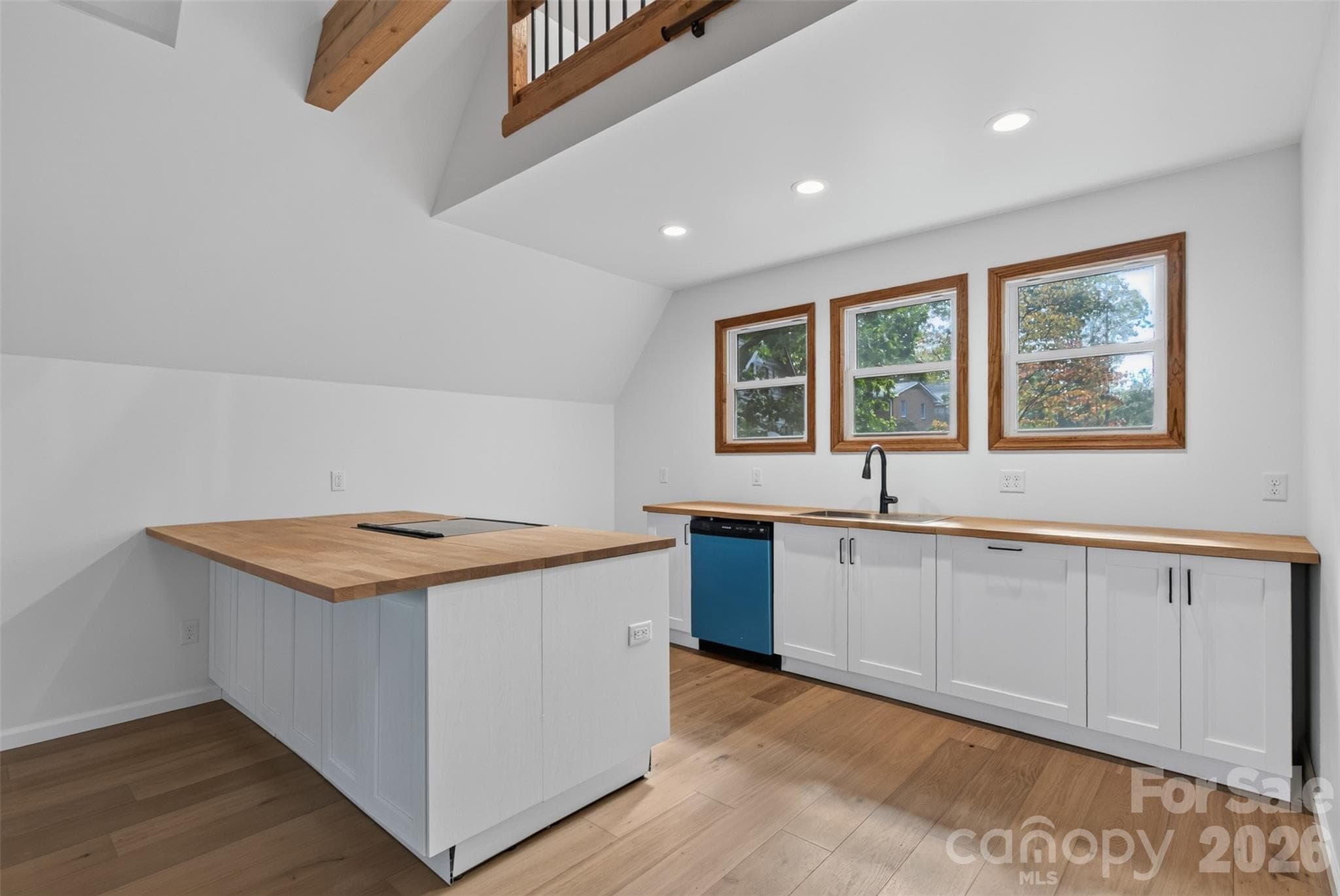 Updated kitchen with new appliances - 56 Pine Cone Drive, Asheville