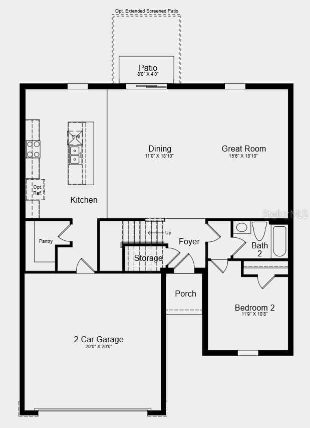 Additional Highlights Include: laundry package, refrigerator, 10'x10' screen room with concrete slab, and 2" faux blinds. - 13662 TROPICAL BREEZE WAY, HUDSON