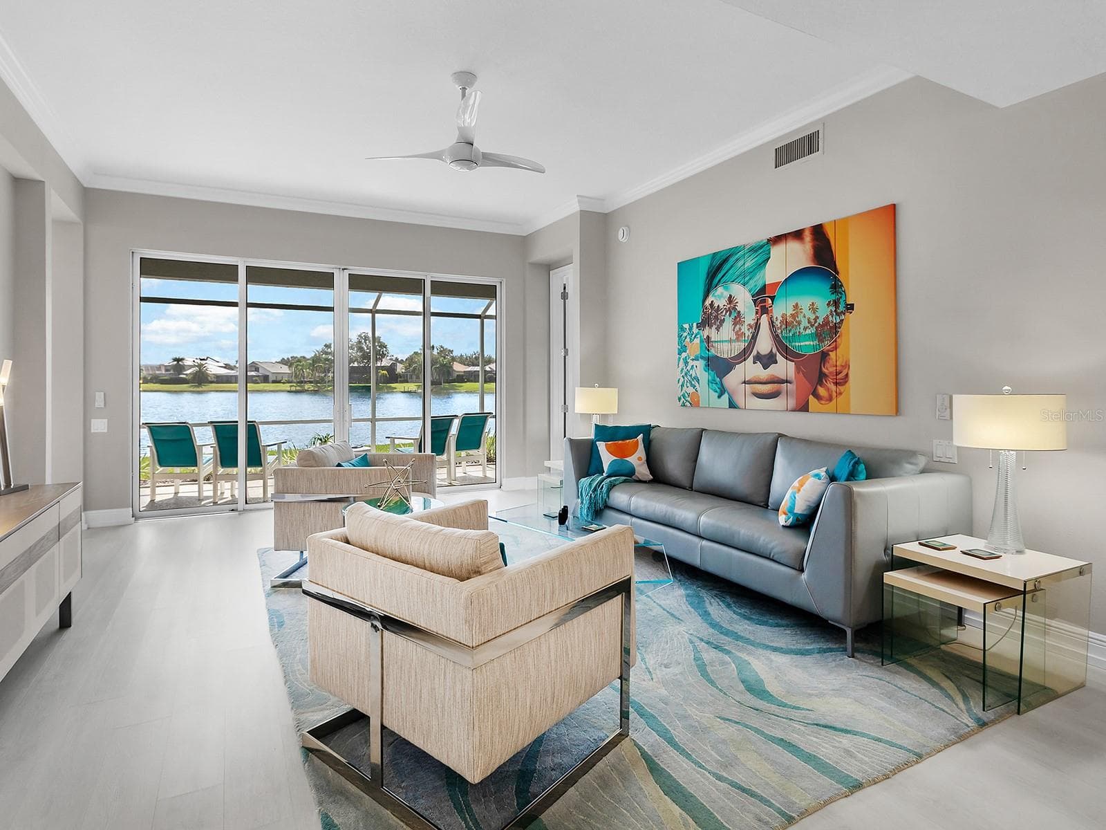 Gorgeous Water Views - 6527 MOORINGS POINT CIR #101, LAKEWOOD RANCH