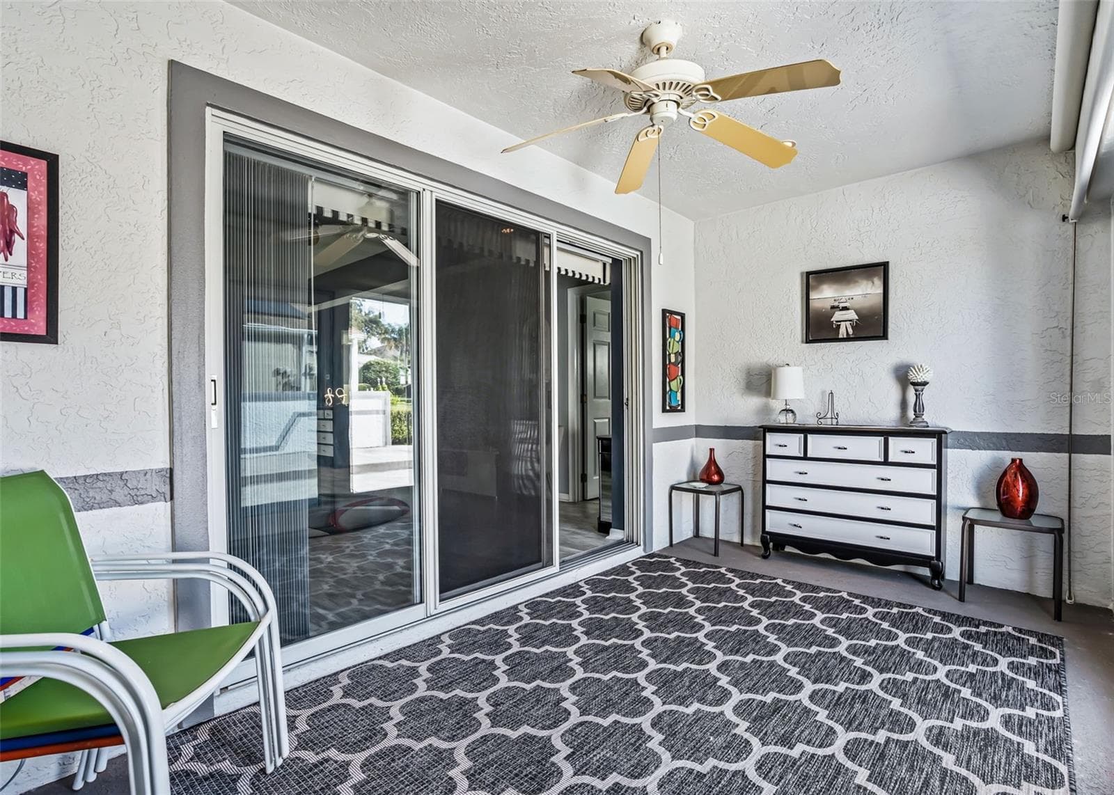 Fl. room will have a new ceiling fan this week. New one will be Black - 17864 SE 115TH CT, SUMMERFIELD