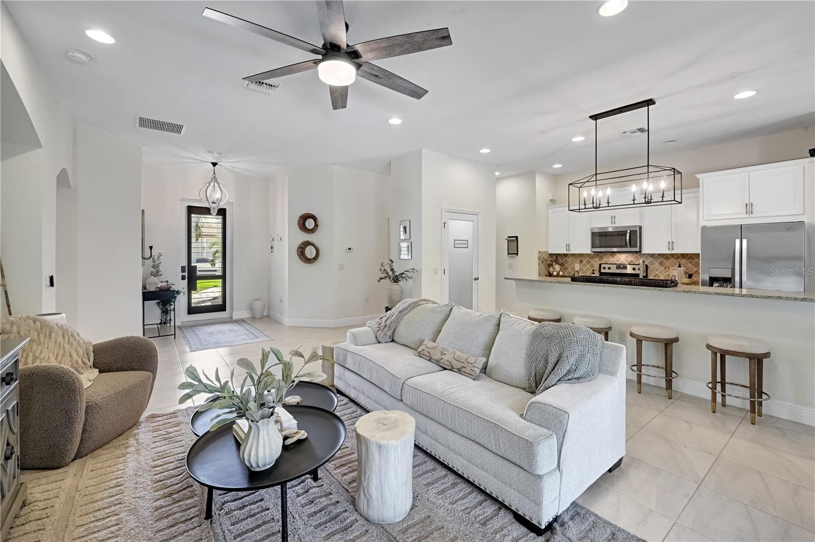 Living Room - 4934 AGUALINDA BLVD, CAPE CORAL