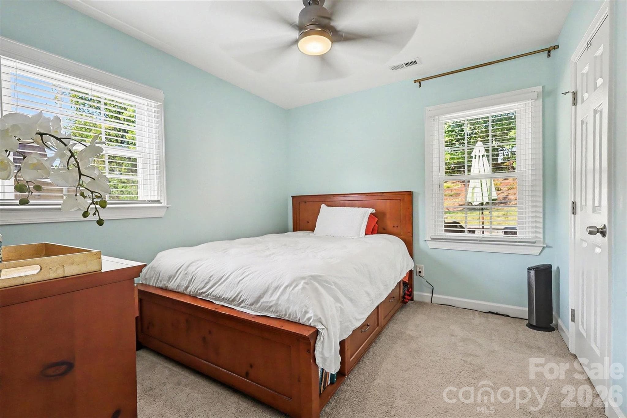 Lower Guest Bedroom - 5621 Alanhurst Place, Charlotte