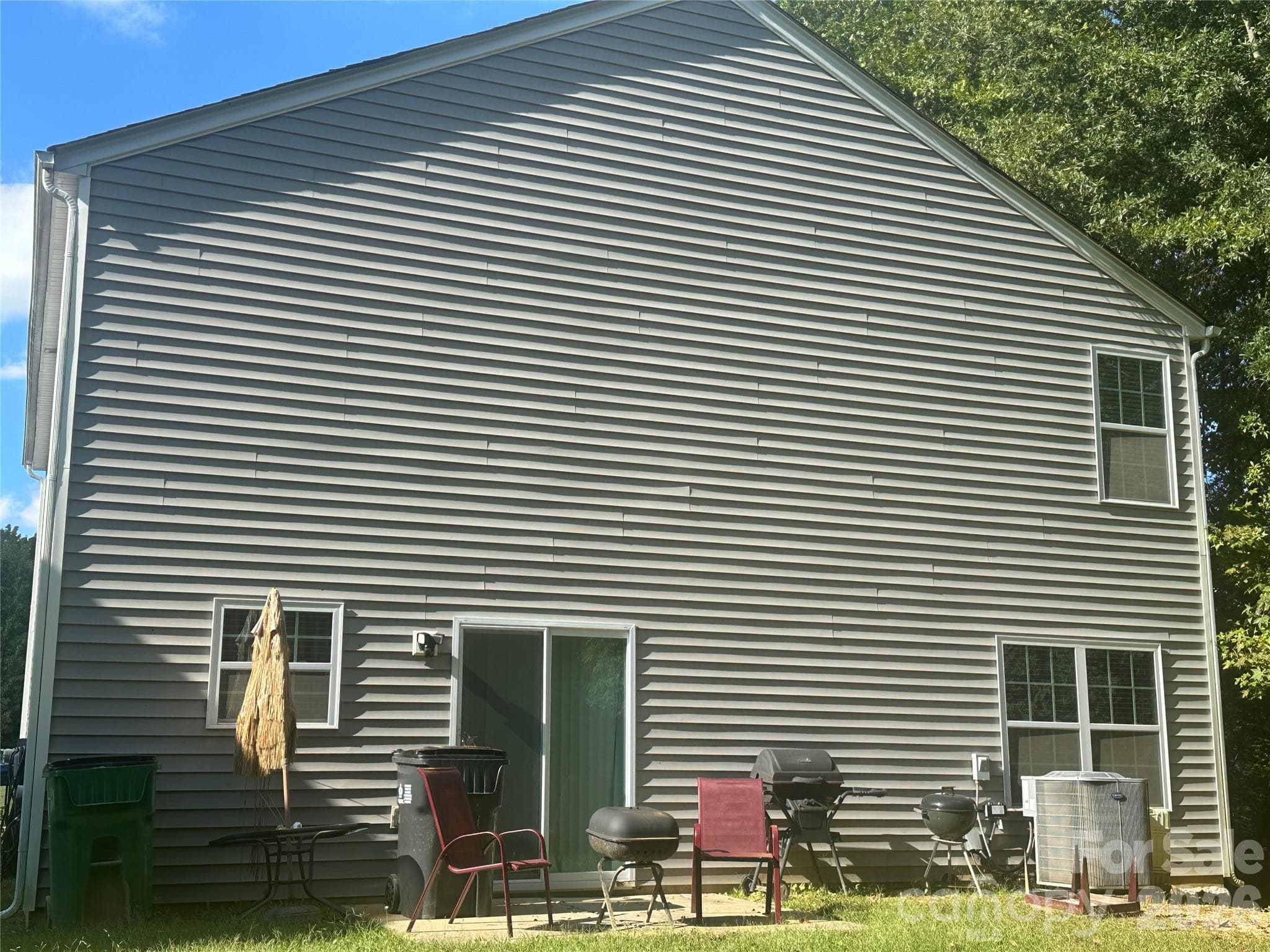 Rear of home - 4002 Frank Vance Road, Charlotte