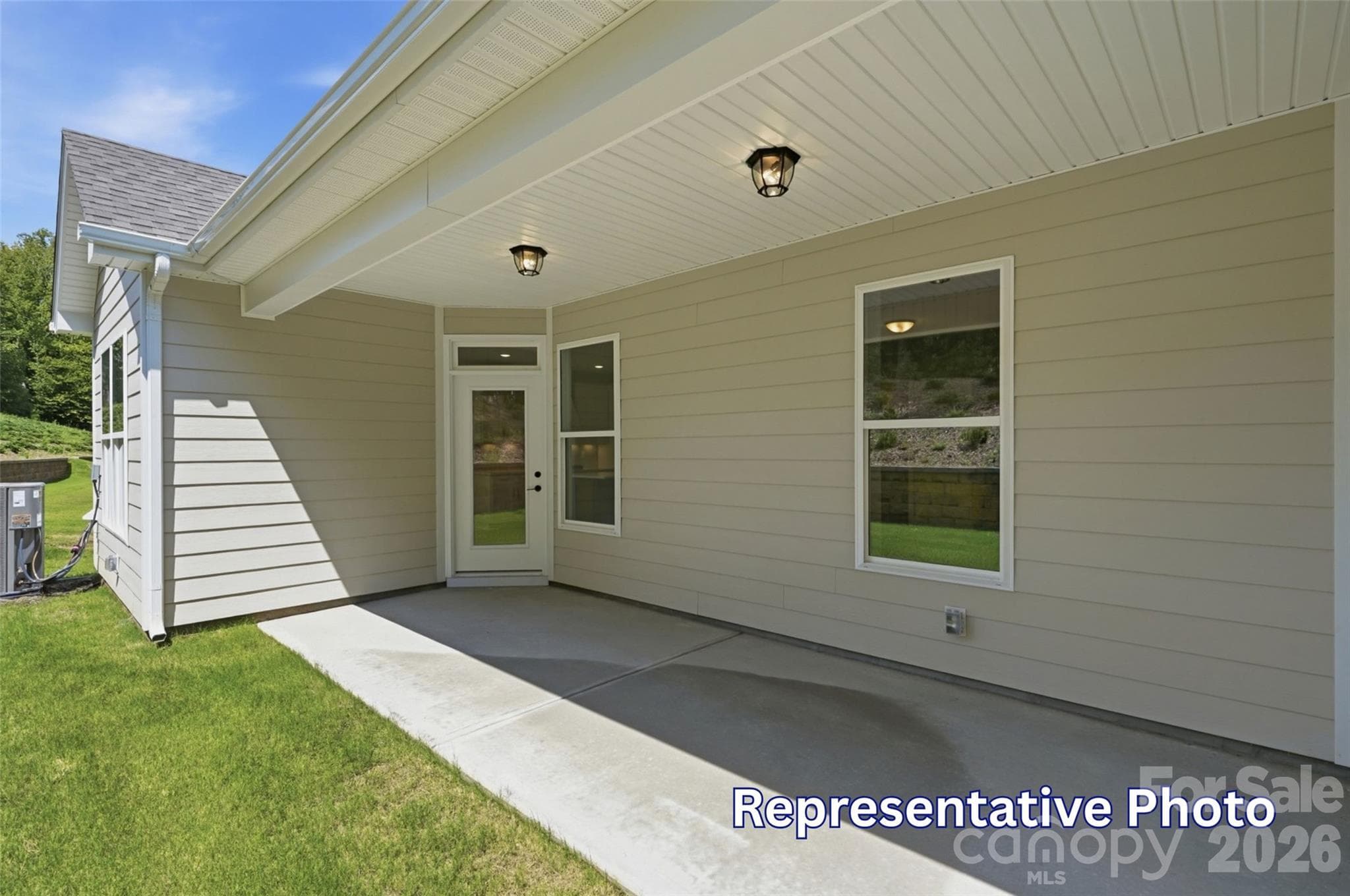 Covered Porch - 4500 Blue Mound Court, Stanley