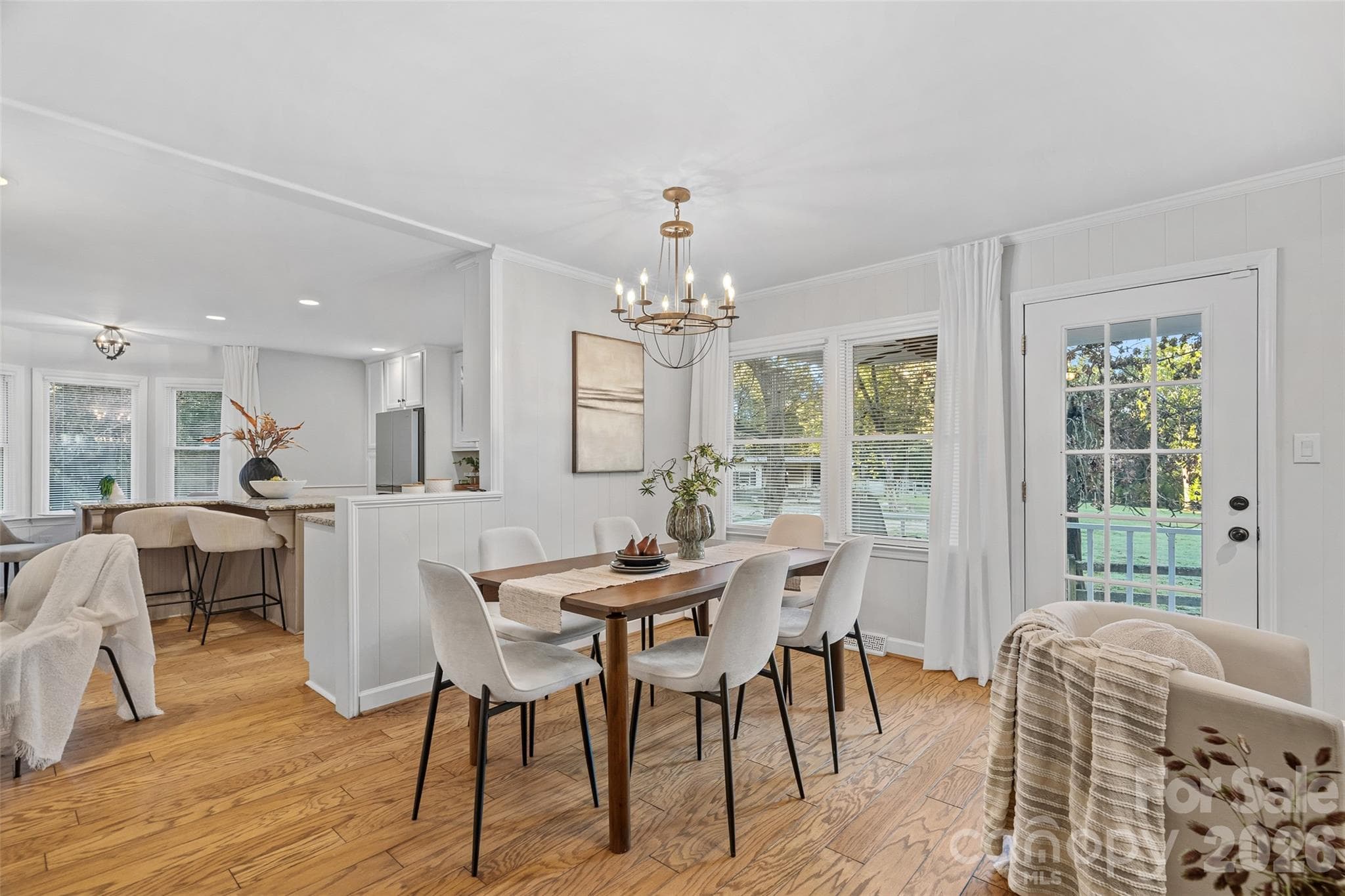 Dining area - 8609 Laurelwood Lane, Waxhaw