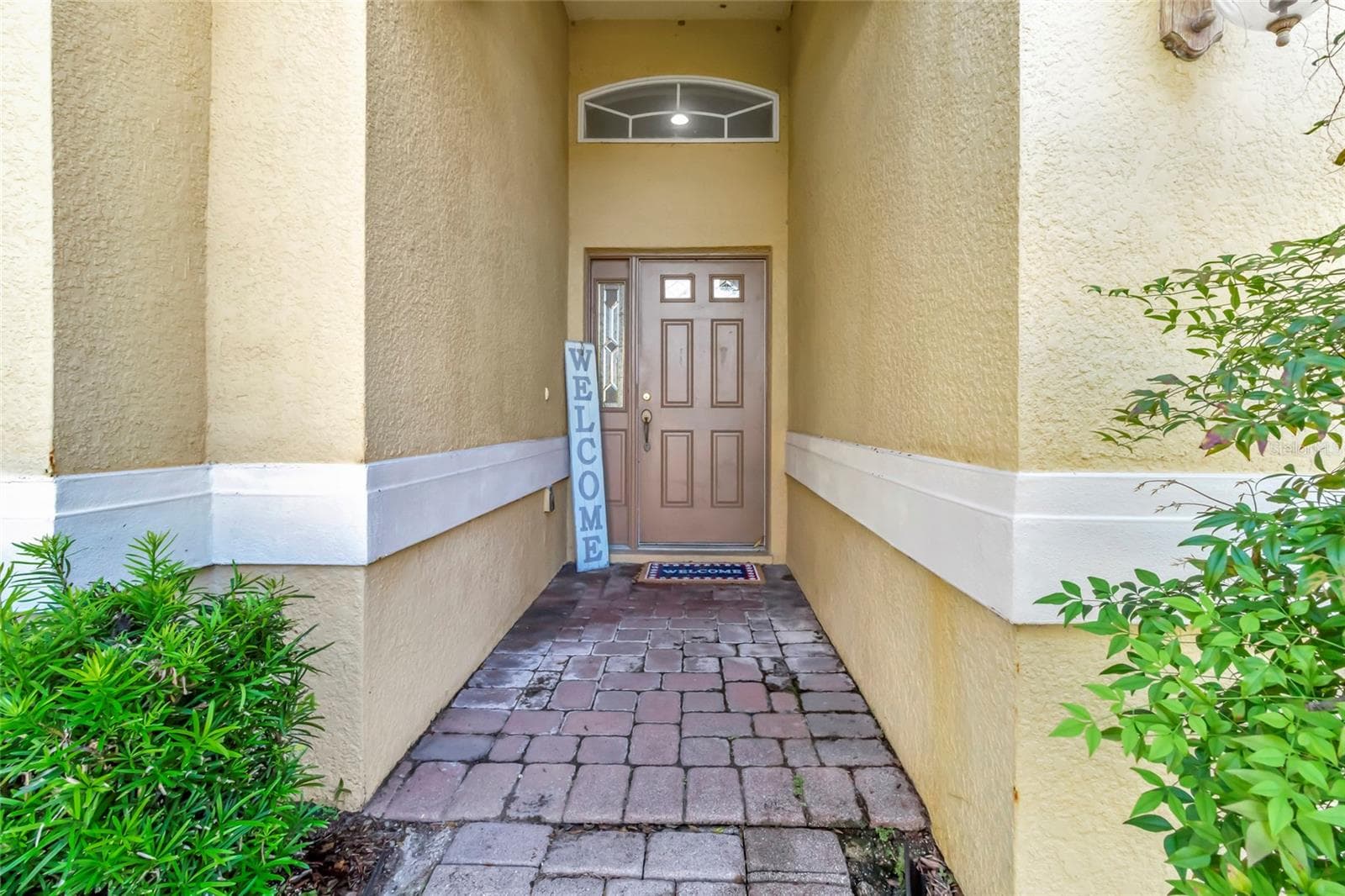 Front door - 4877 GRASSY KNOLL DR, TAVARES