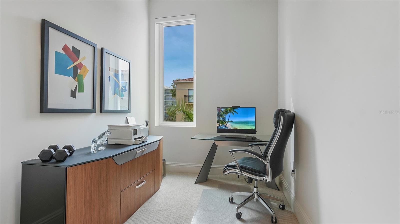 Den/office previously furnished - 609 GOLDEN GATE PT #301, SARASOTA