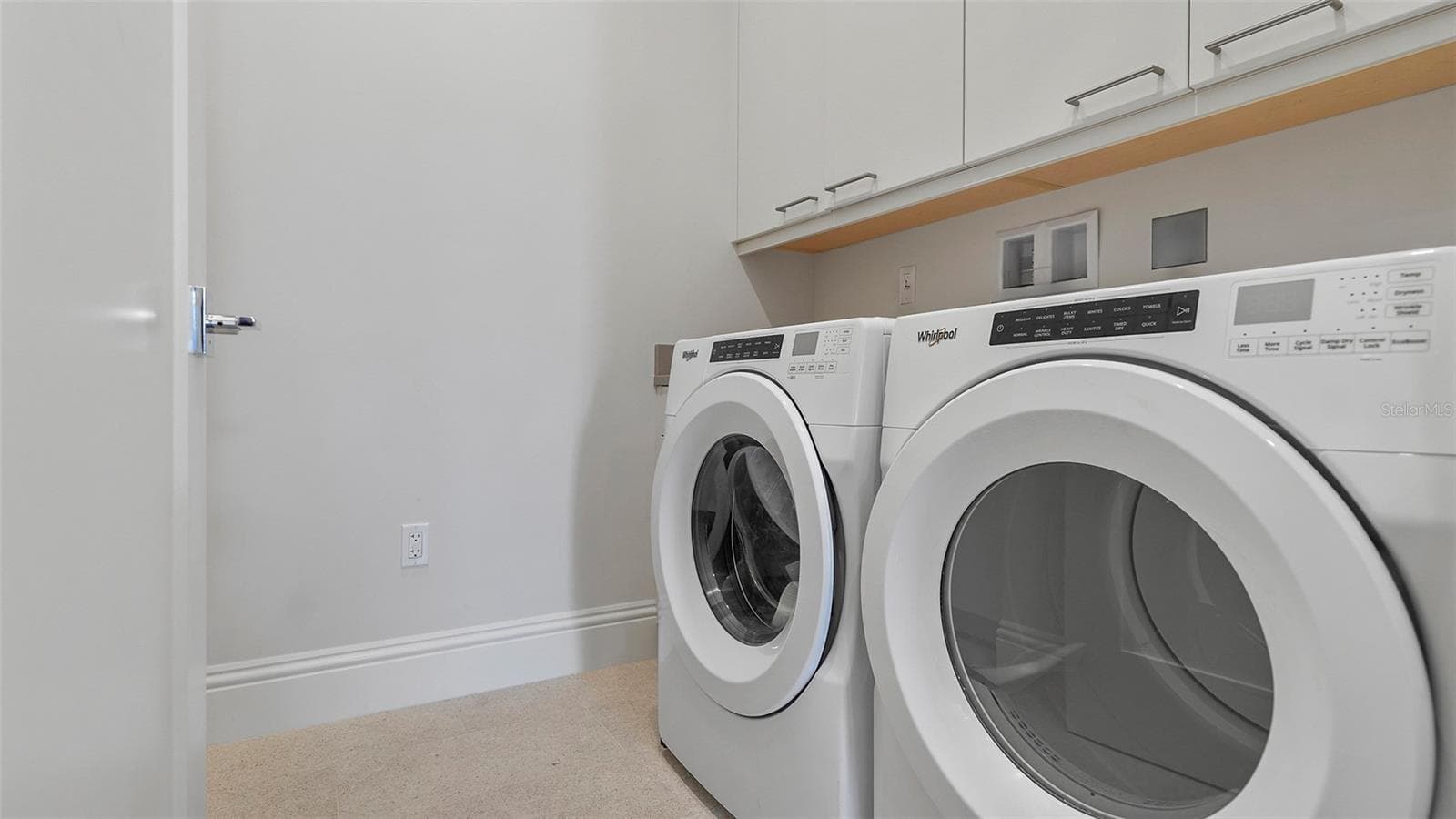 Laundry room inside of unit - 609 GOLDEN GATE PT #301, SARASOTA