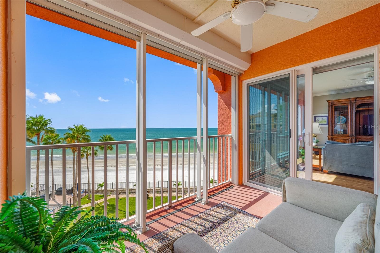 The View from YOUR PRIVATE BALCONY. - 16700 GULF BLVD #524, NORTH REDINGTON BEACH