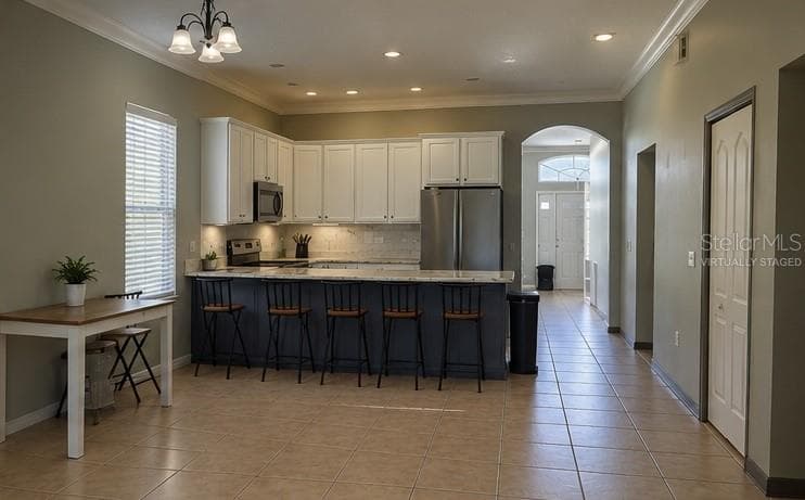 Kitchen. Virtually Staged - 111 SPRING GLEN DR, DEBARY