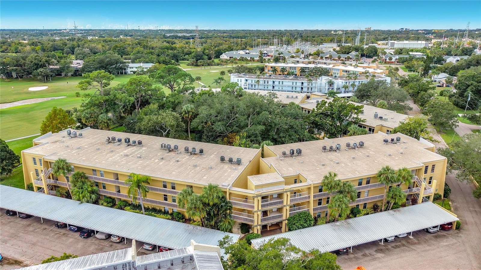 looking to the west - 225 COUNTRY CLUB DR #E252, LARGO