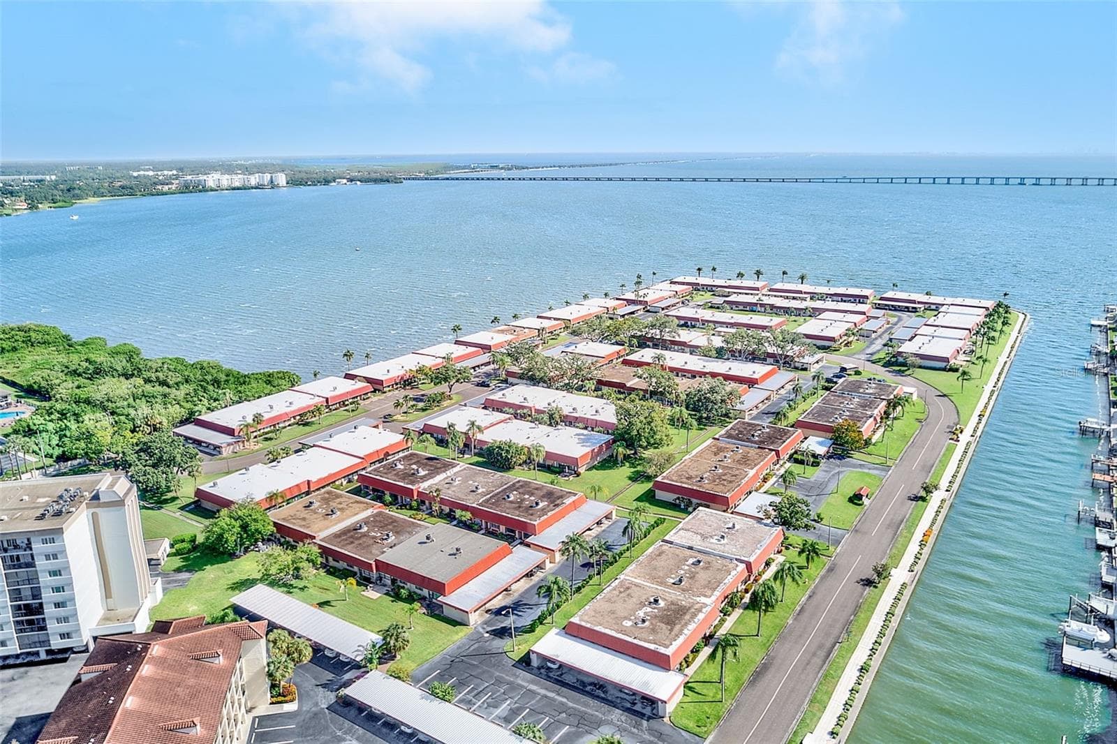 Aerial view of all villas - 19029 US HIGHWAY 19 N #21F, CLEARWATER