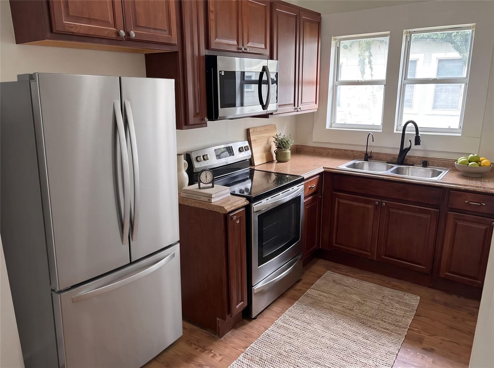 kitchen "Virtually staged" - 1199 KING AVE, LAKELAND