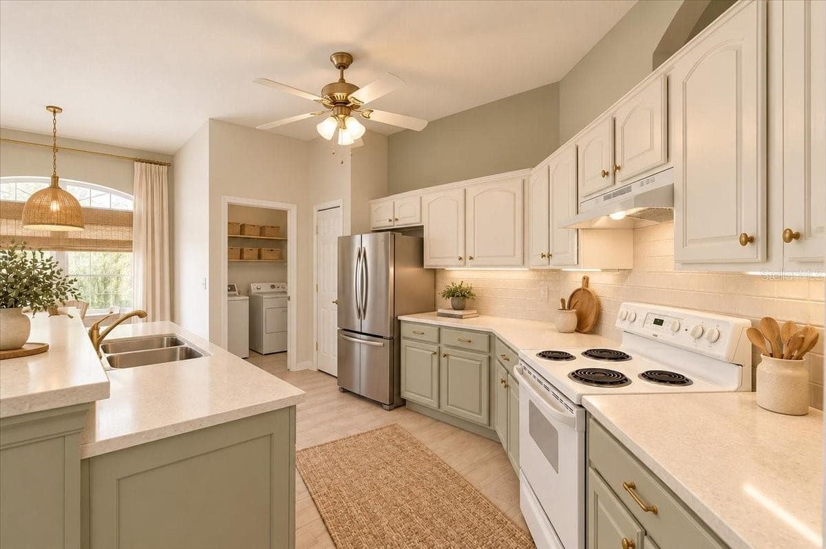 VIRTUALLY RENOVATED KITCHEN - 1731 BROOKSTONE WAY, PLANT CITY