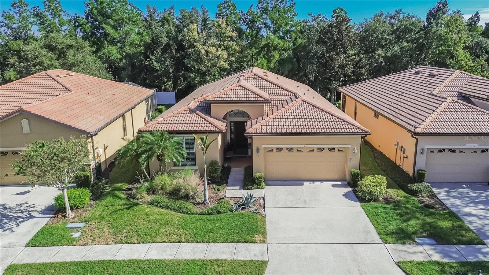 Aerial view of Property - 213 SILVER FALLS DR, APOLLO BEACH