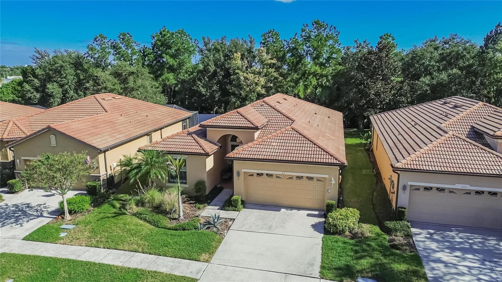 Aerial view of Property - 213 SILVER FALLS DR, APOLLO BEACH
