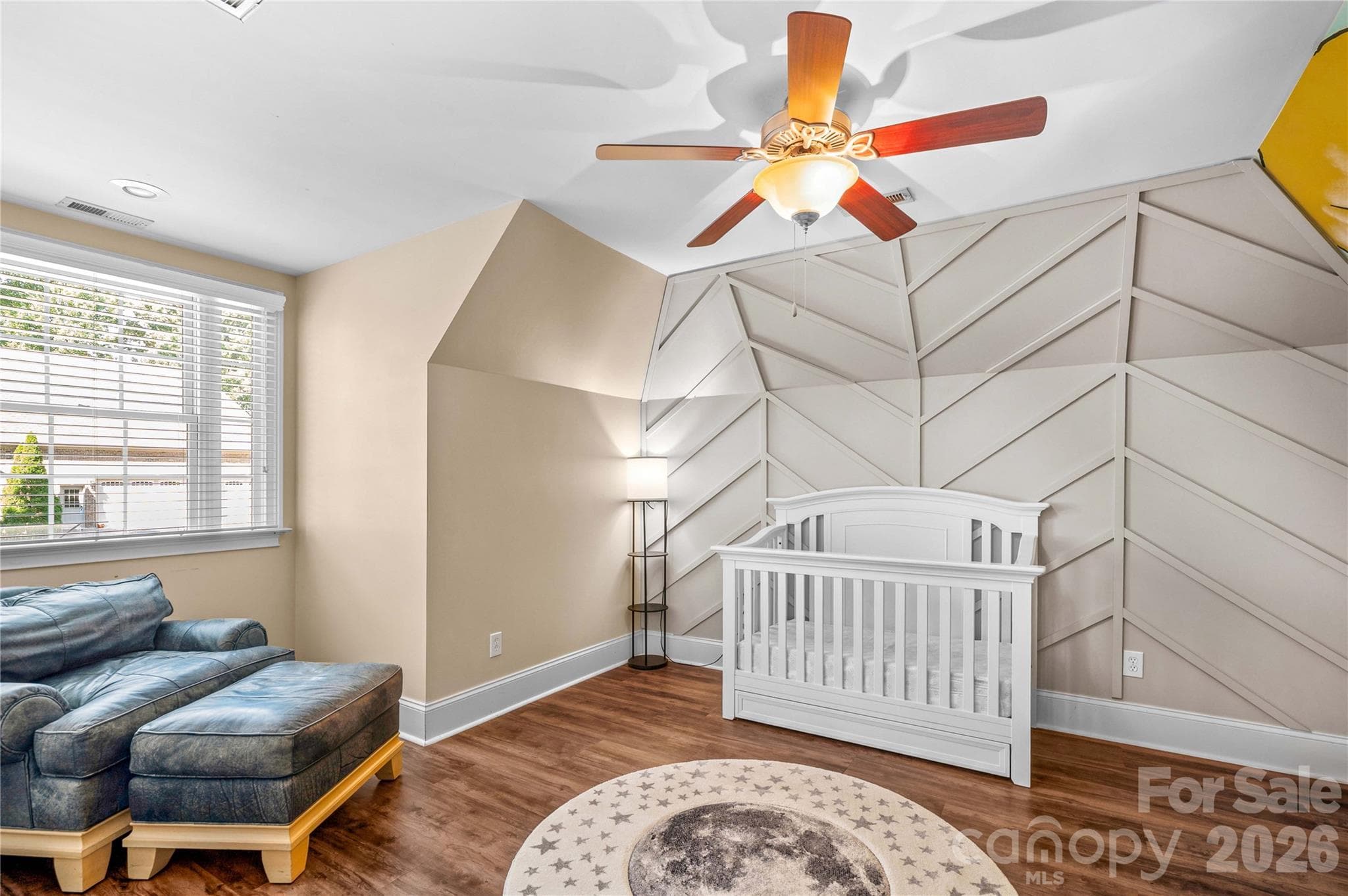 Playroom/study currently used as nursery space - 220 Cedar Lake Drive, Statesville