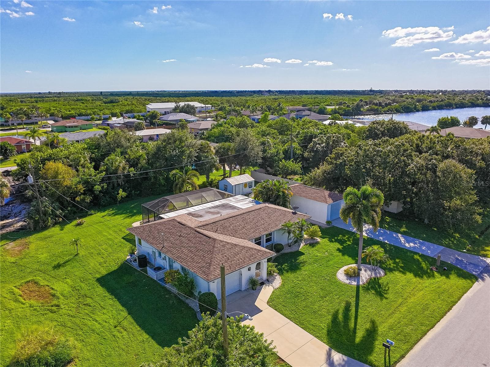 Single Family Residence at 539 WOODLAND AVE NW, PORT CHARLOTTE, photo 45 of 50