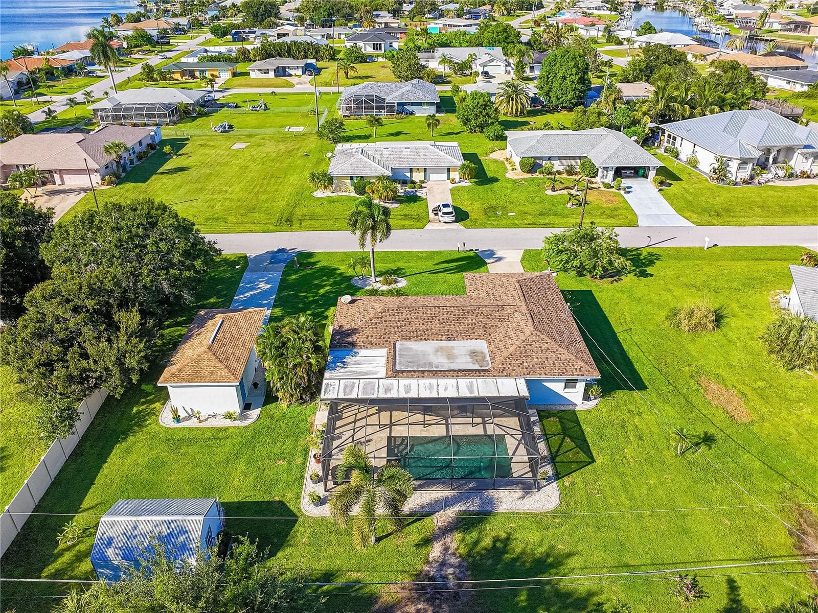 Single Family Residence at 539 WOODLAND AVE NW, PORT CHARLOTTE, photo 47 of 50