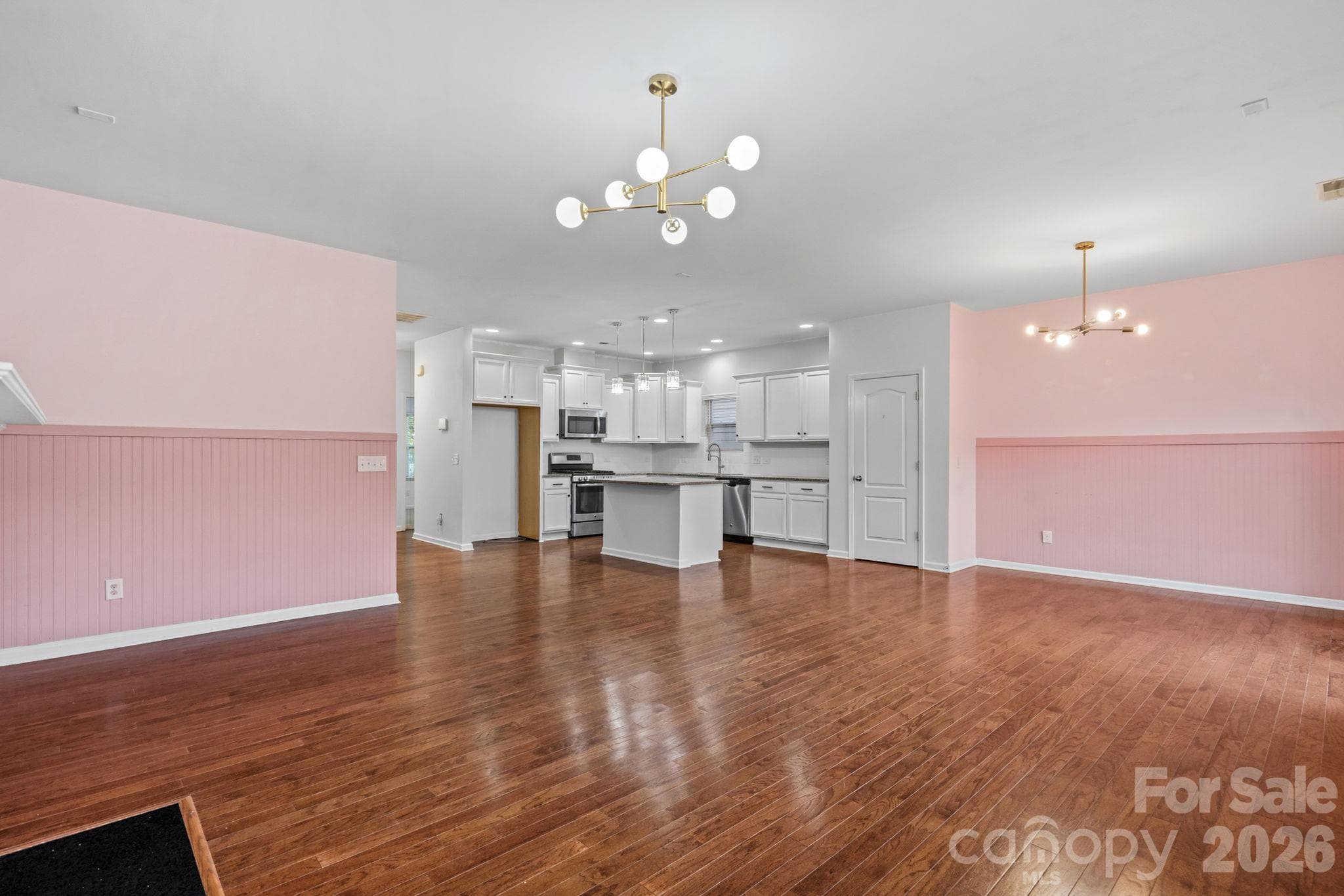 Living room and kitchen - 1555 Spring Blossom Trail, Fort Mill
