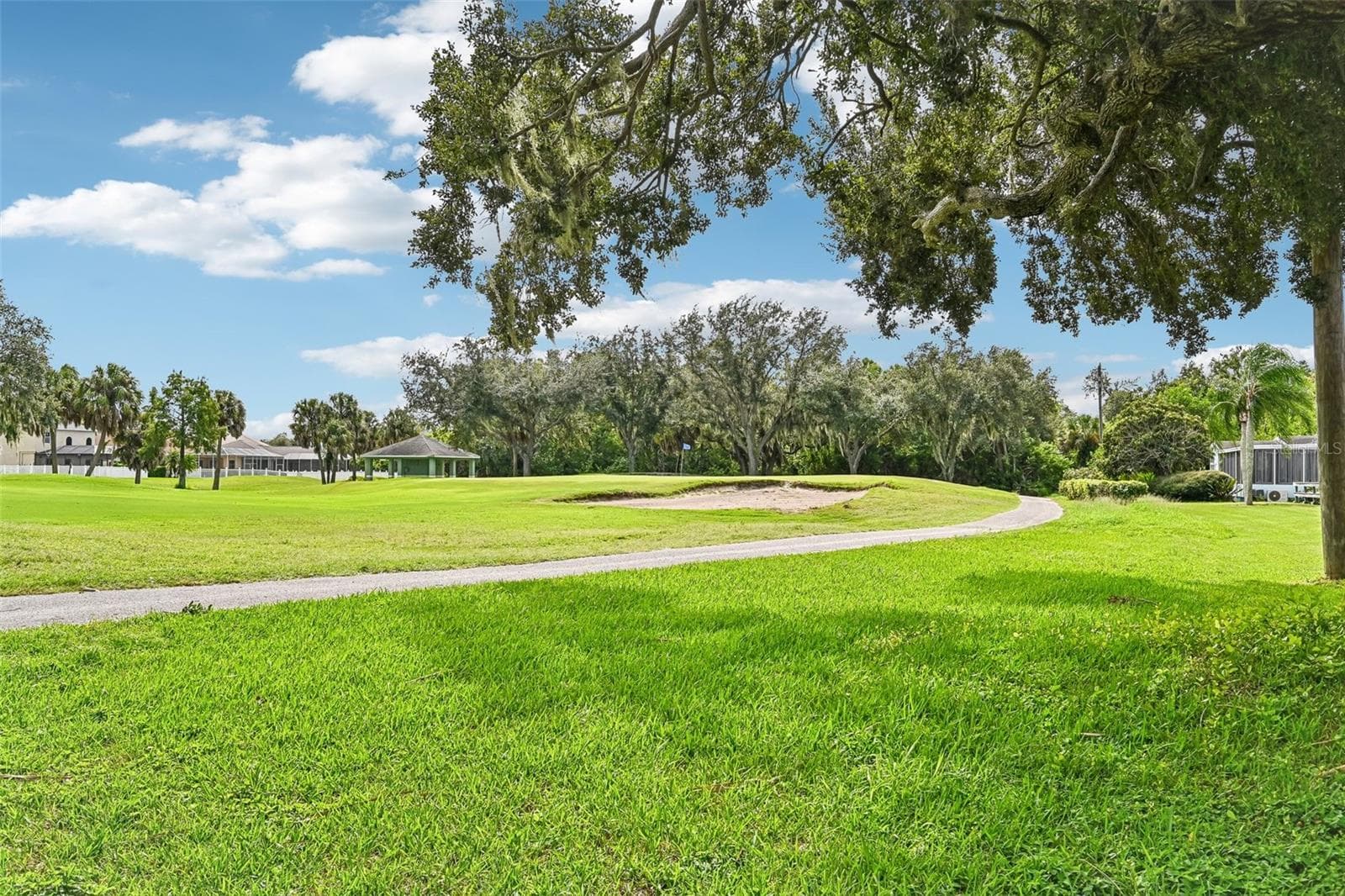 View of 14th Green from Yard - 8510 COUNTESS AVENUE CIR, PALMETTO