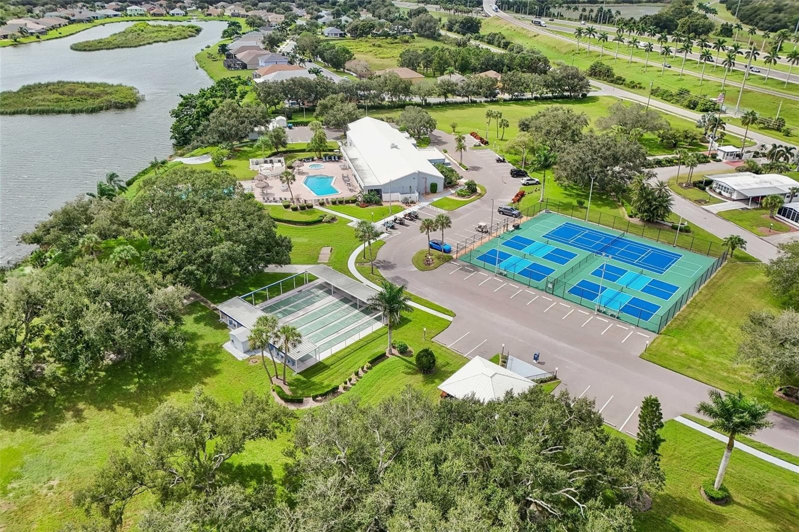 Mail Kiosk, Shuffleboard and Tennis/Pickleball Courts - 8510 COUNTESS AVENUE CIR, PALMETTO