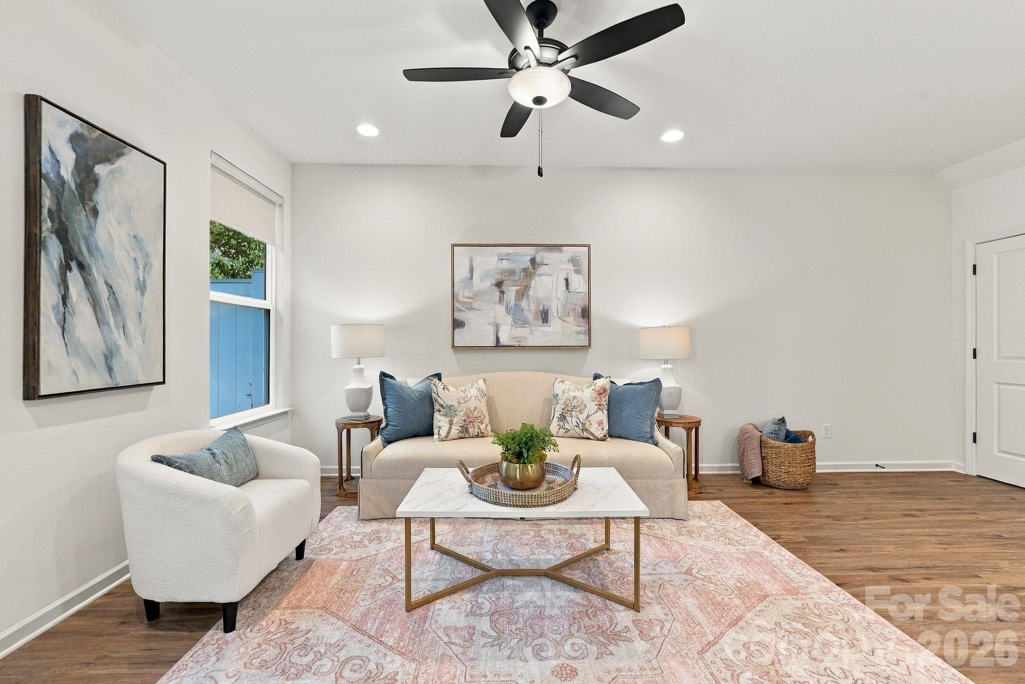 Living room - 4715 Crestmont Drive, Charlotte