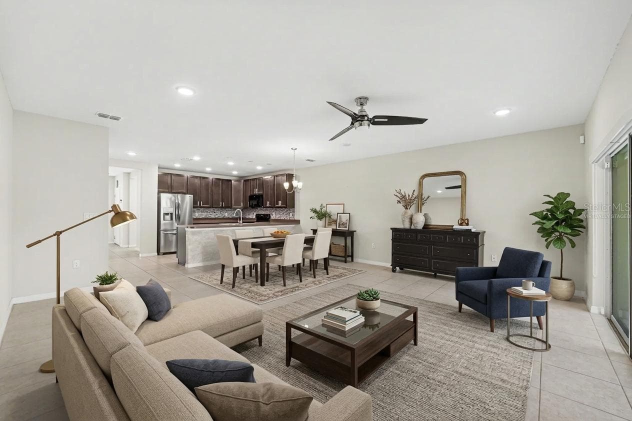 Virtually staged - 4747 CORAL CASTLE DR, KISSIMMEE