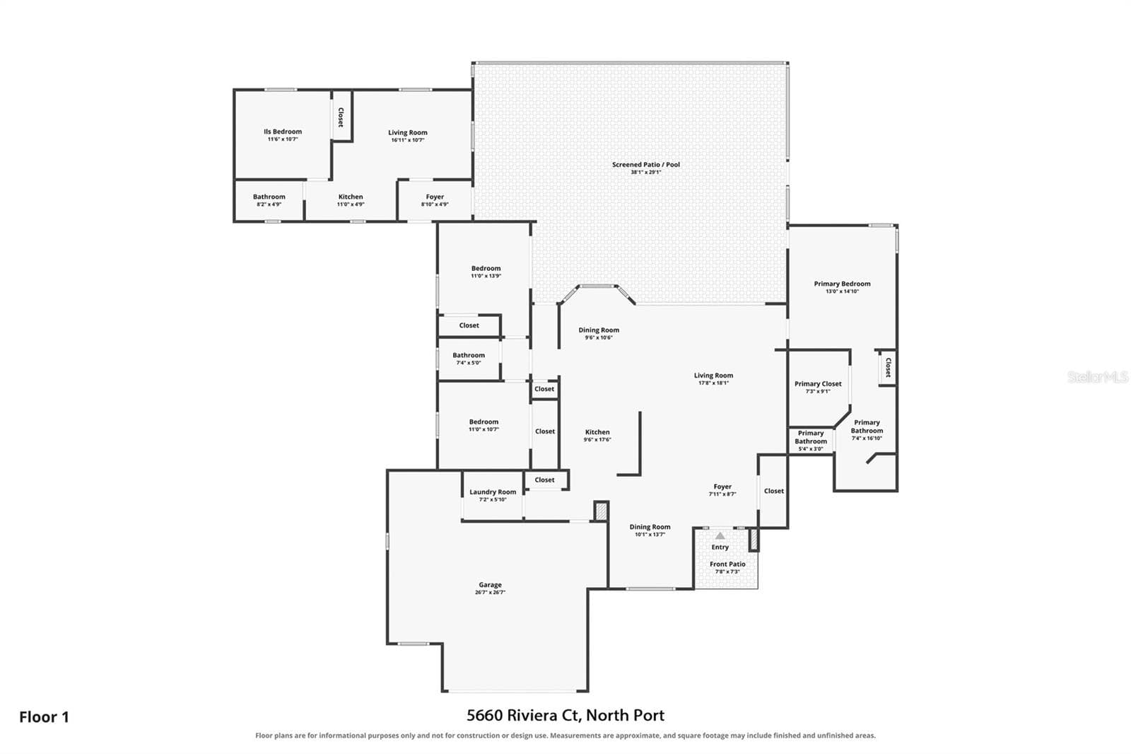 Single Family Residence at 5660 RIVIERA CT, NORTH PORT, photo 55 of 55