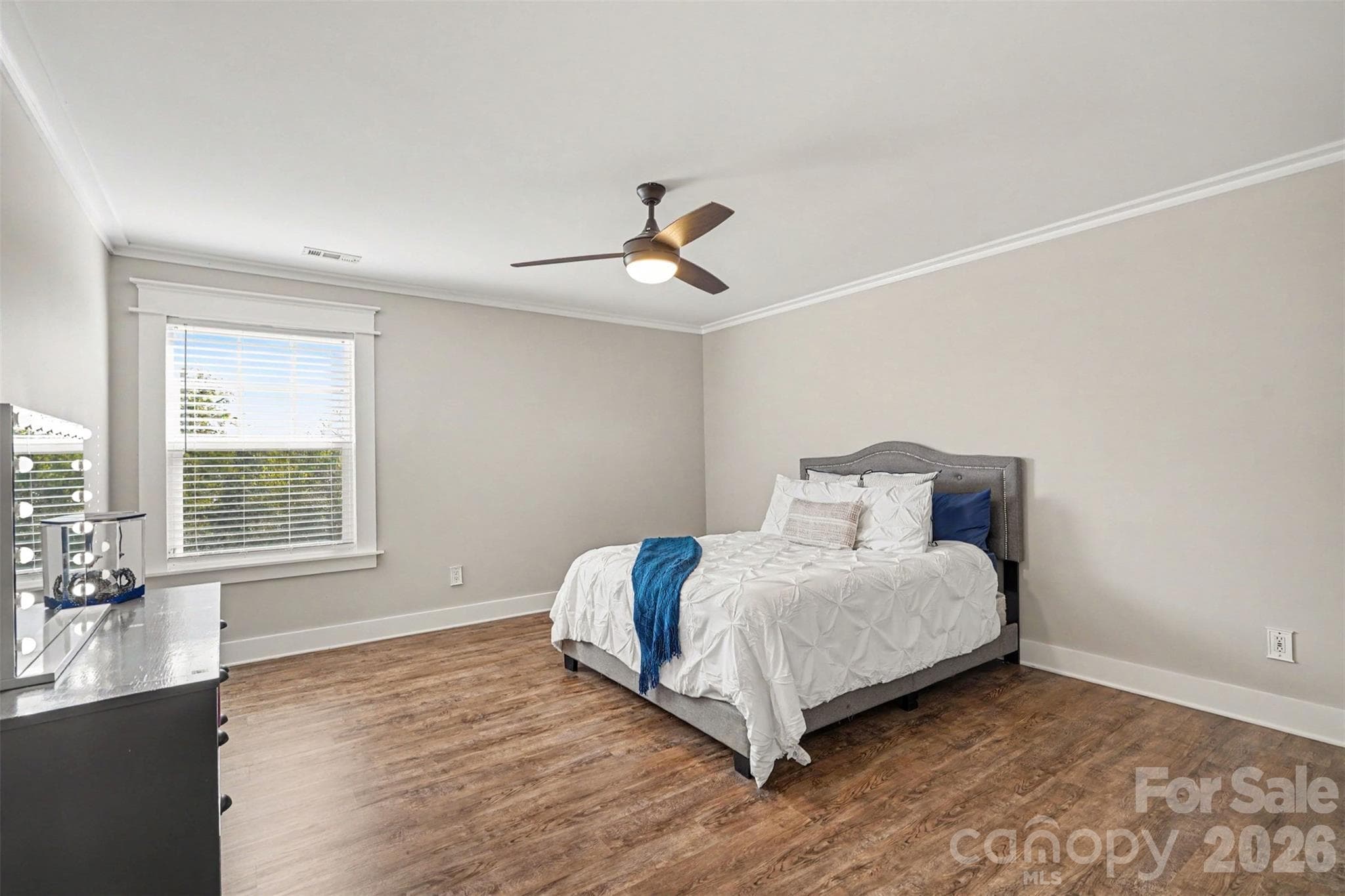 Bedroom #3 is located on the rear of the home with max privacy. Spacious, No Carpet, Fresh-neutural paint and a spacious closet with lots of storage built in - 3585 Leighton Drive SW, Concord