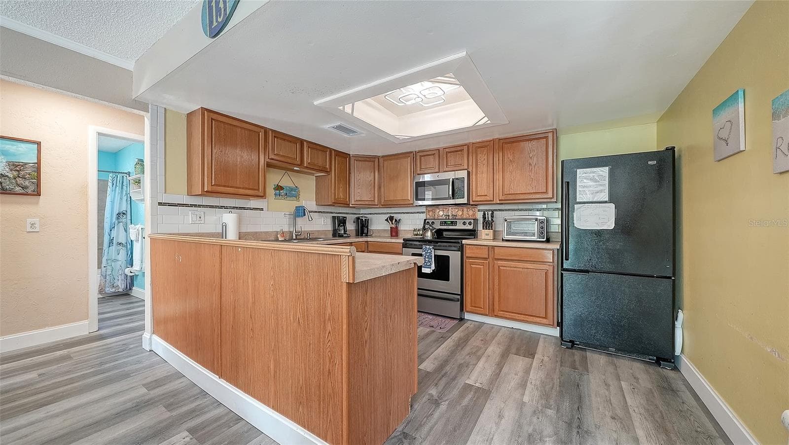 Unit B, Kitchen. - 2514 AVENUE B, BRADENTON BEACH