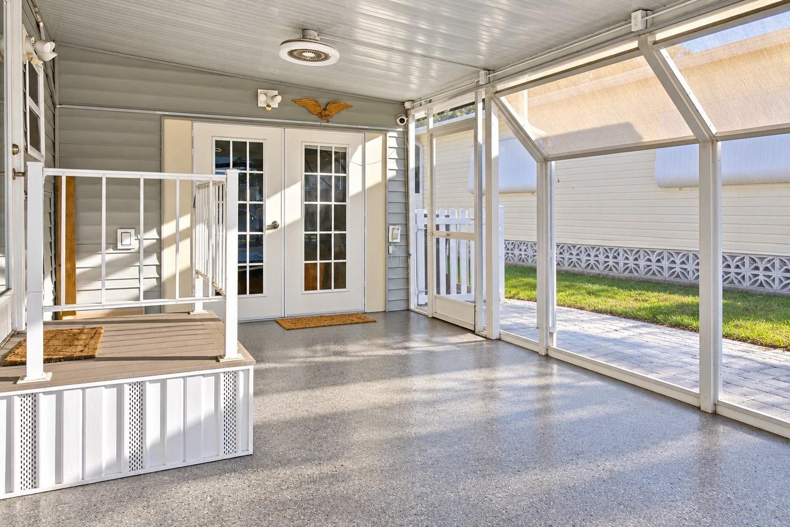 Patio/Garage area - 808 53RD AVE E #110, BRADENTON